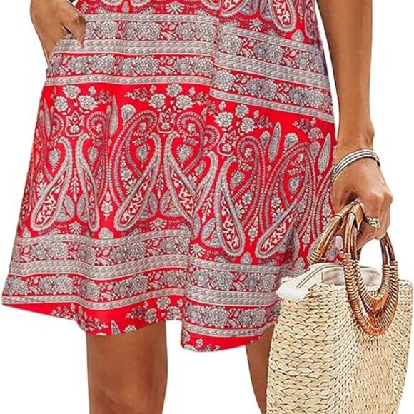 SimpleFun Summer T-Shirt Sundress, NWT, Large - Picture 3 of 3